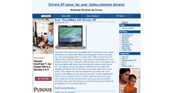 Desktop Screenshot of drivers-xp.com
