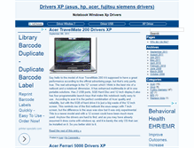 Tablet Screenshot of drivers-xp.com